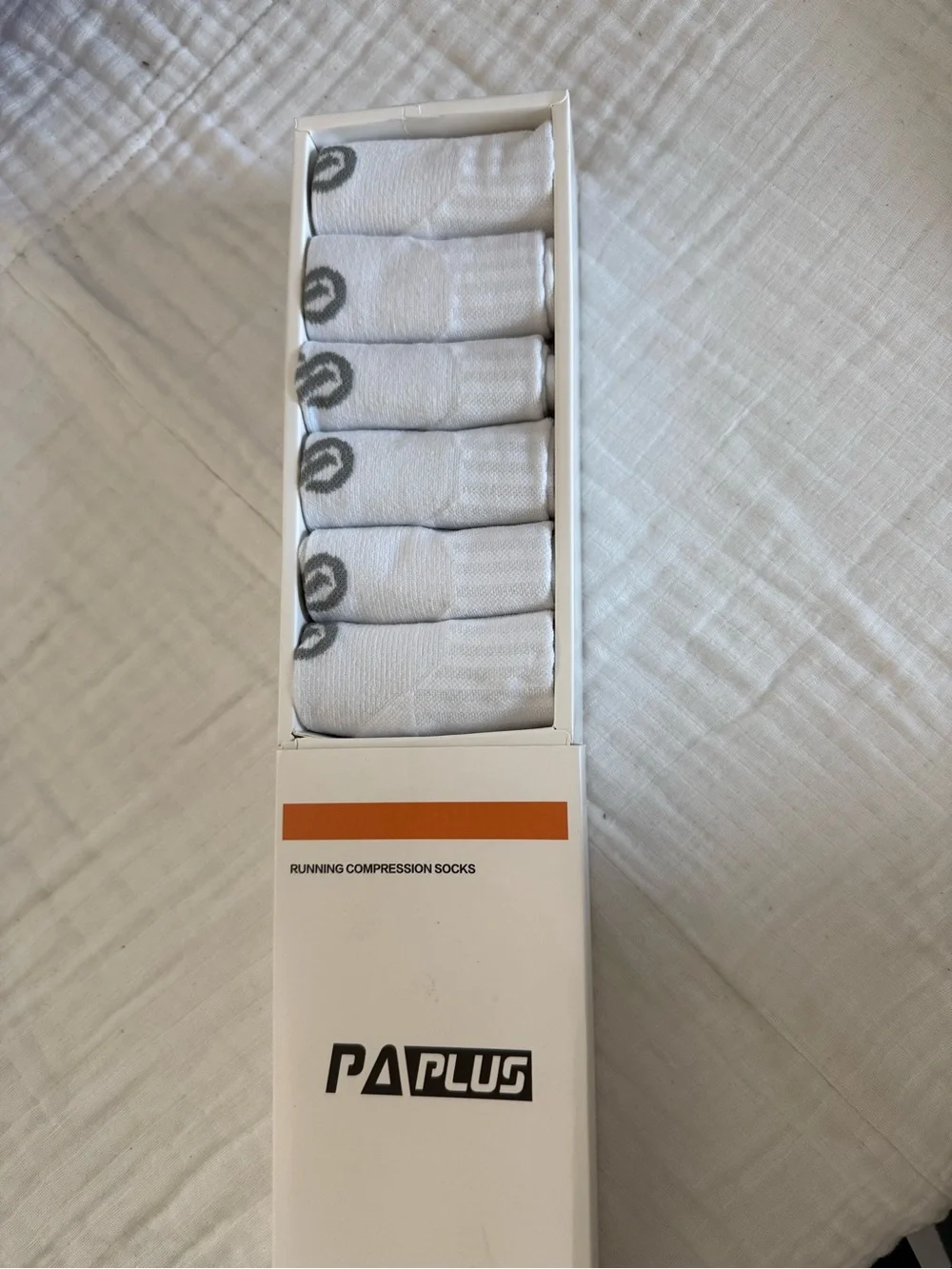 NIB PAPLUS Running Compression Socks Size S/M